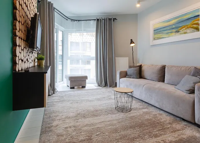 Vacationclub - Let's Sea Baltic Park B42 Apartament Gąski